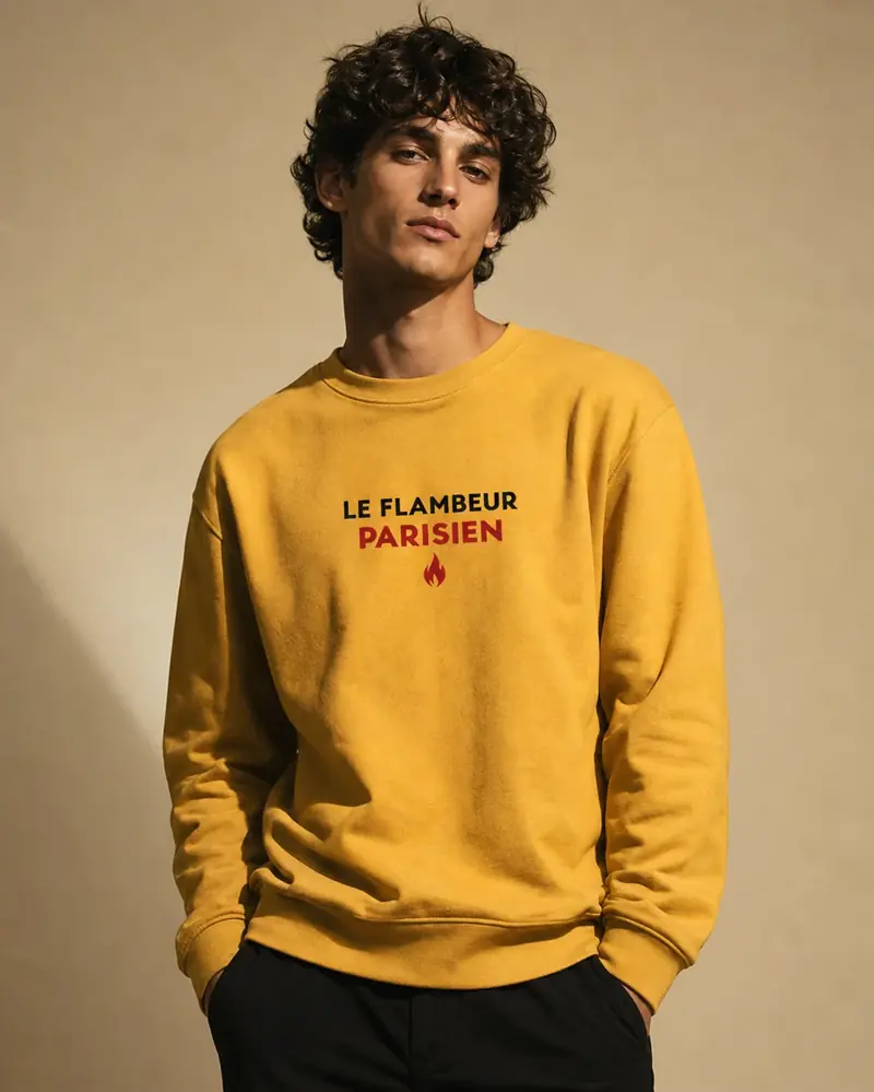 Sweat Le Flambeur Or