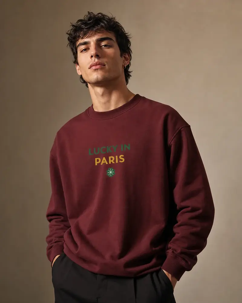 Sweat Lucky In Paris Bordeaux
